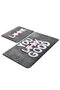 Mijölnir Juego de alfombras de baño acrílicas Look - Grey